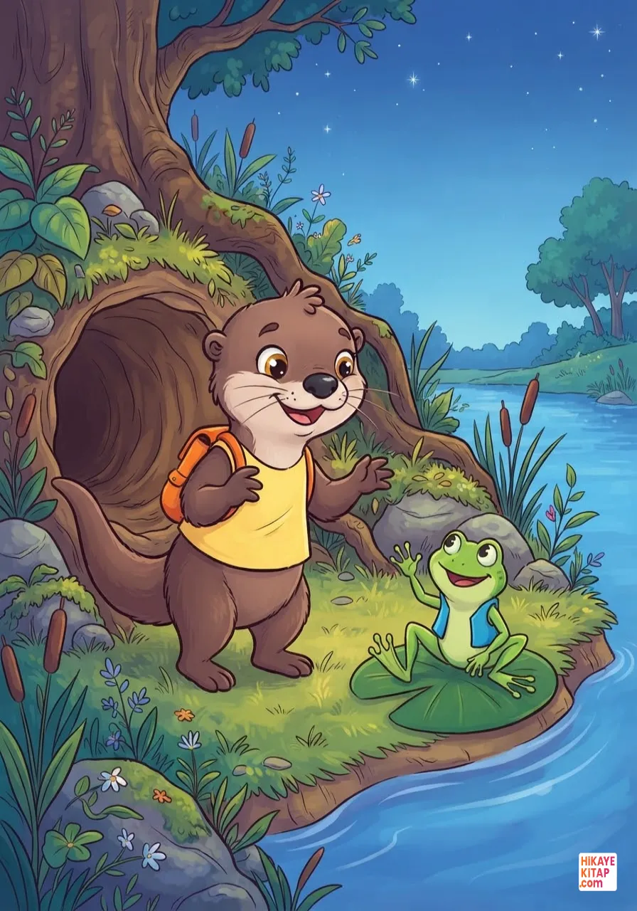 Pearl the Little Otter's River Journey Page 11 image