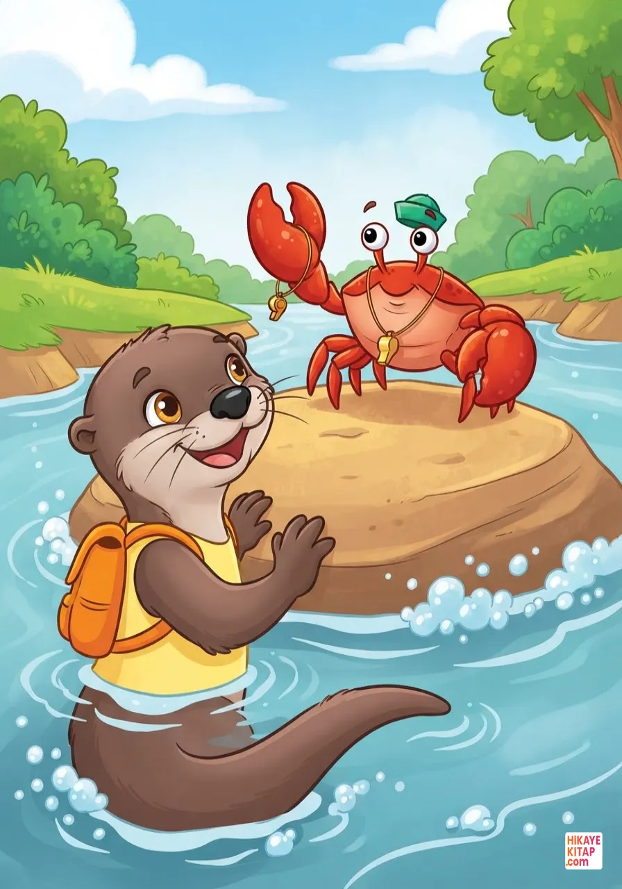 Pearl the Little Otter's River Journey Page 4 image