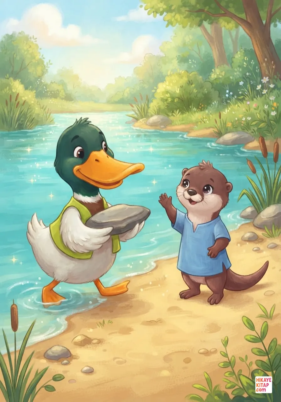 Sammy the Otter and the Round River Stones Page 5 image