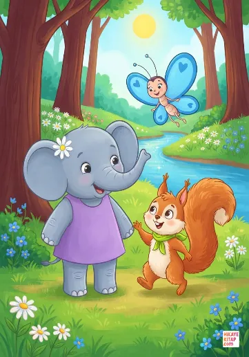 Cover of Little Elephant Ellie and the Forest's First Flower