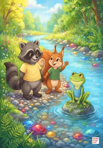Cover of Benny the Little Raccoon and the Shimmering River