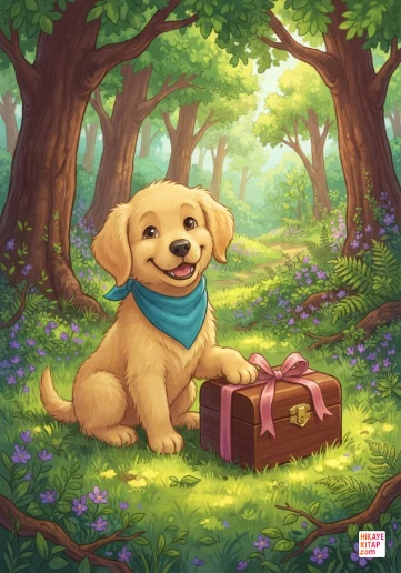 Minik Köpek Dost ve Mutluluk Kutusu kapak