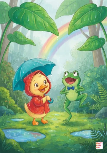 Cover of Daisy the Little Duck and the Rain Song