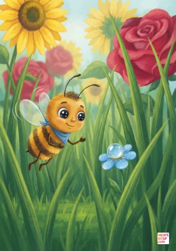 Cover of Little Bee Barnaby and the Tiny Flower