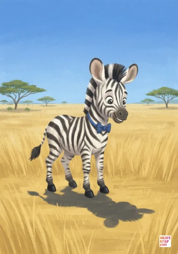 Minik Zebra Zeki ve Gölge Oyunu kapak