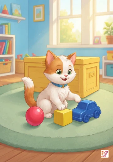 Minik Kedi Pati ve Saklanan Oyuncak kapak