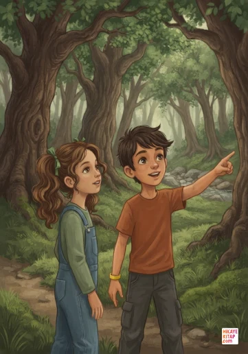 Aylin ve Fısıldayan Orman kapak