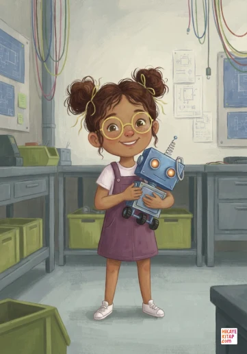 Leyla ve Küçük Robotun Büyük Sorusu kapak