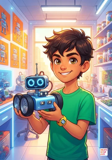 Berke ve Küçük Robot Yarışması kapak
