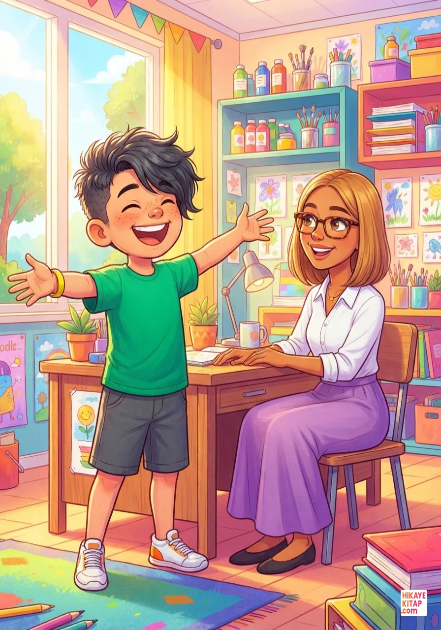 Leo and the Little Art Museum: Stories in Colors Page 3 image