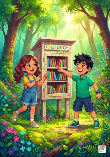Yaren ve Küçük Orman Kütüphanesi kapak