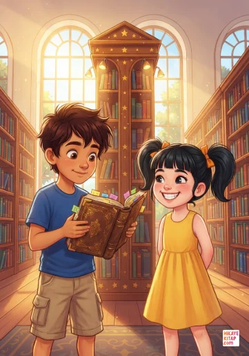 Mert ve Küçük Kütüphanenin Hazinesi kapak